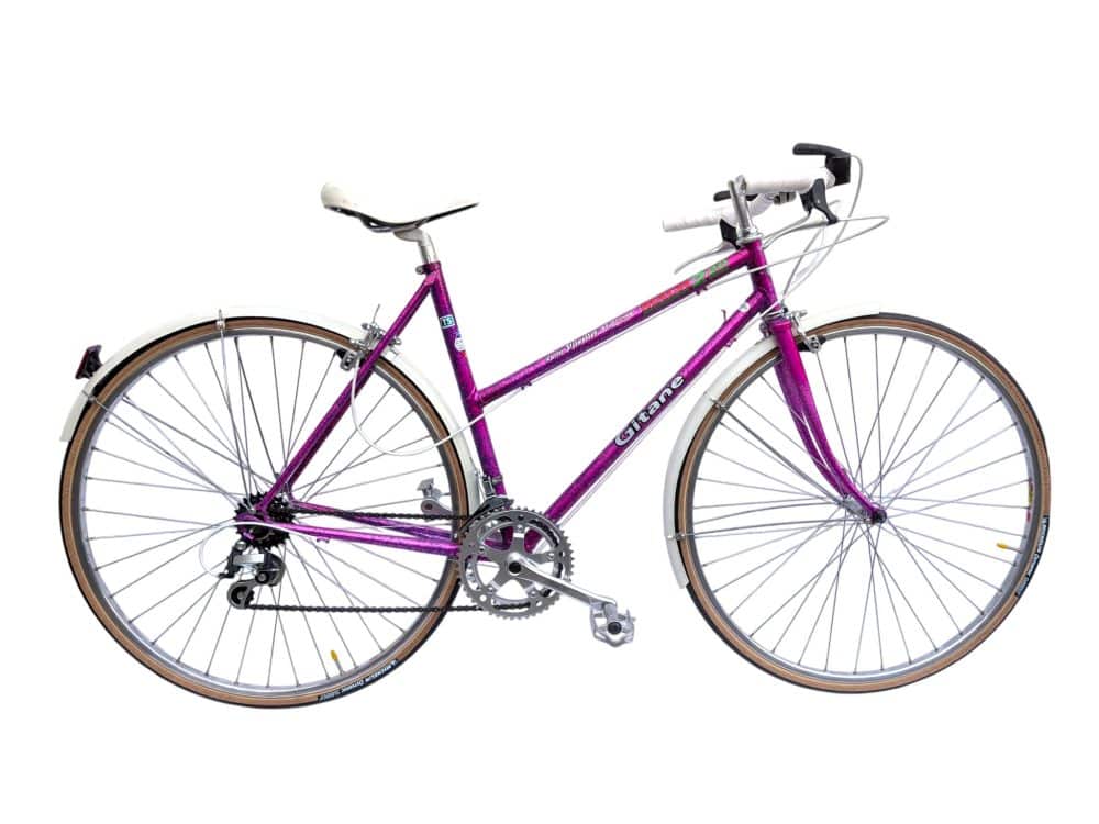vintage damenrad / mixte gitane mach 220 lila 51cm vintage damenrad / mixte gitane mach 220 lila 51cm