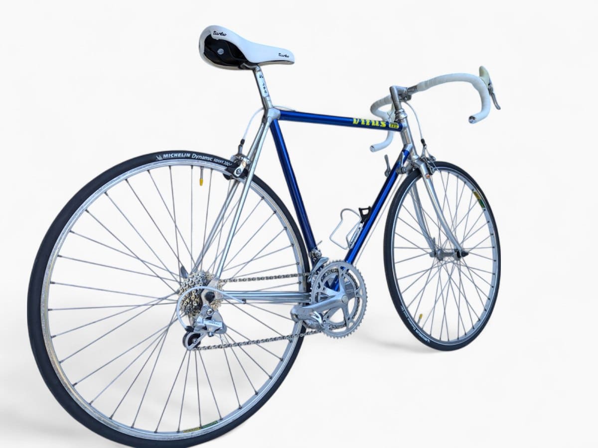Vitus アルミロードバイク｜ヴィンテージ｜シングル ヴィンテージロードバイク Vitus 979 Duralinox - ブルー - 56cm