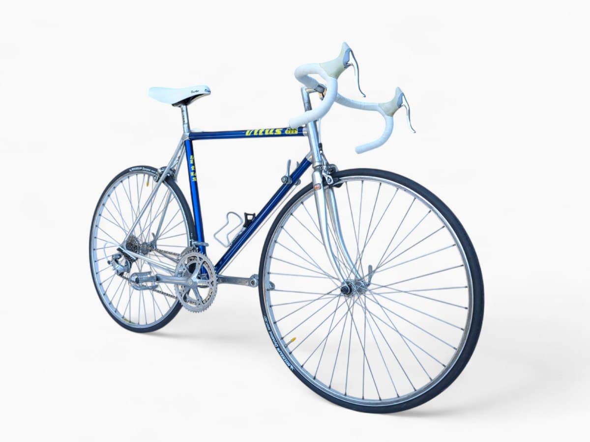 Vitus アルミロードバイク｜ヴィンテージ｜シングル ヴィンテージロードバイク Vitus 979 Duralinox - ブルー - 56cm