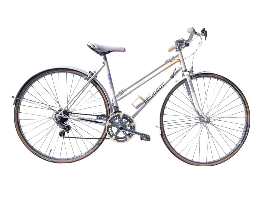 Vintage Damenrad Peugeot Lavandou - weiß - 48cm