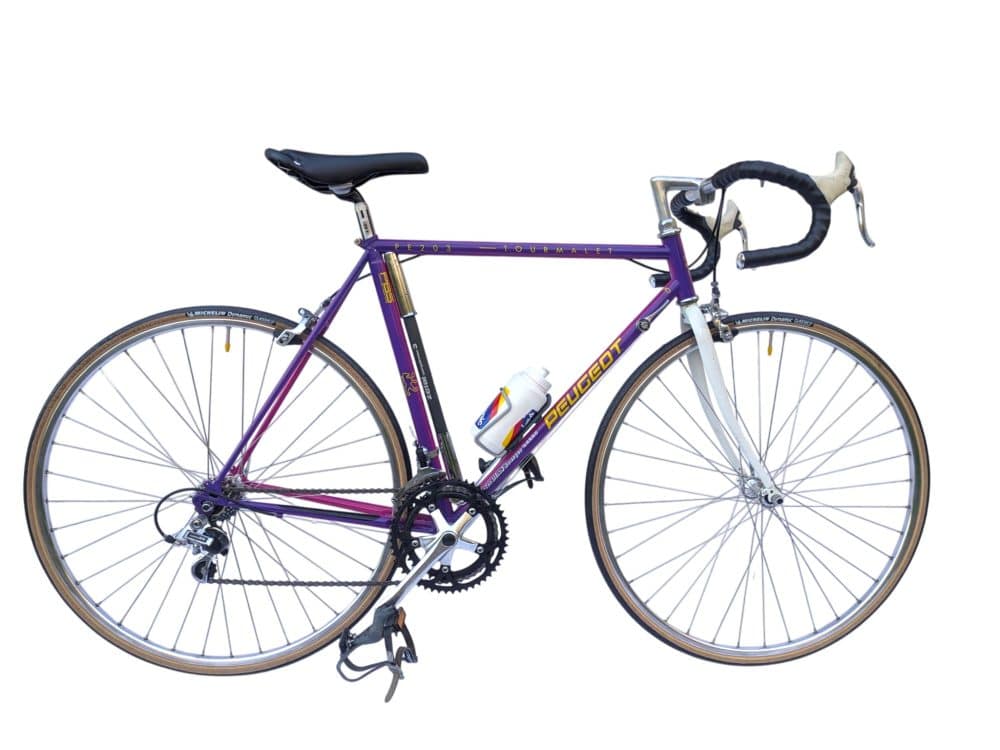 Vintage Rennrad Peugeot Tourmalet PE203 - lila - 54cm