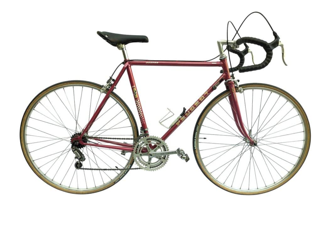 ヴィンテージロードバイク プジョー PBN10 1979 - ボルドー - 54cm