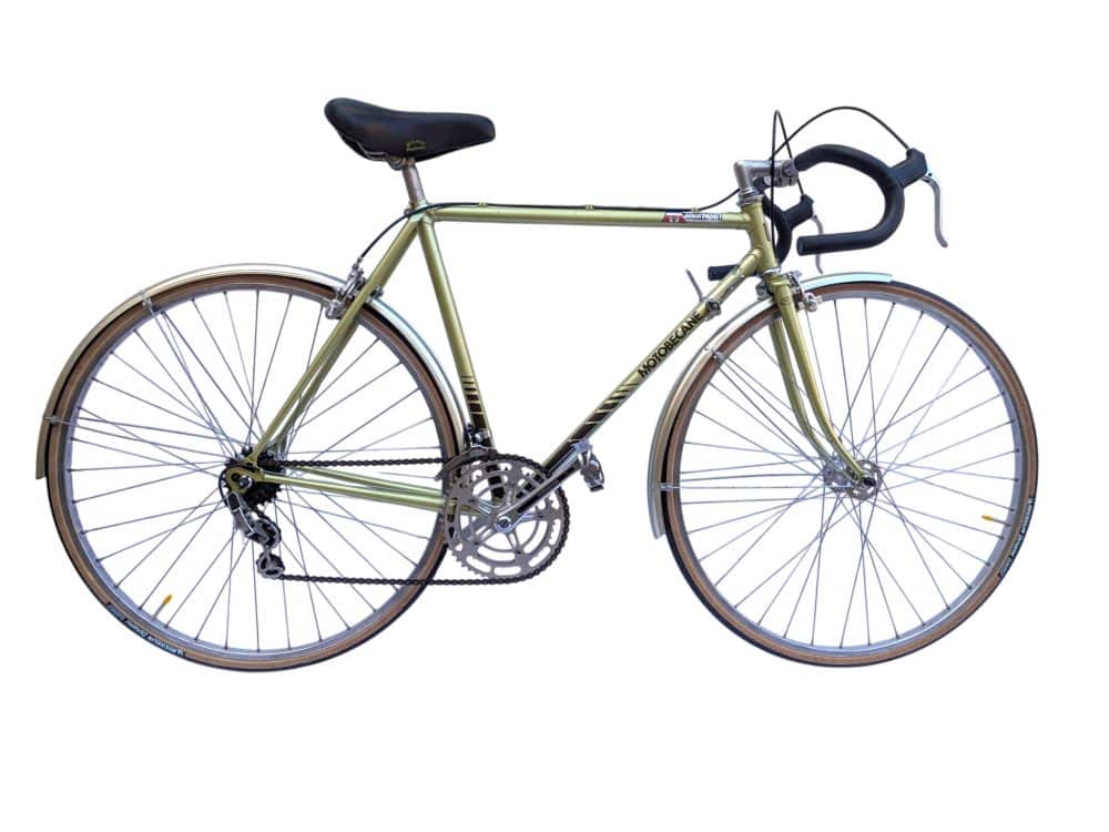 ビンテージロードバイク モトベカン TR2 - オリーブグリーン - 54cm